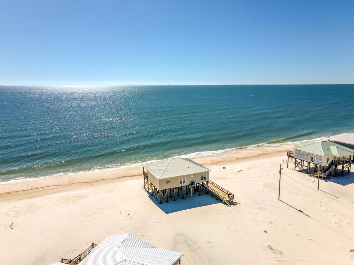Marisol - Pet Friendly And Gulf Front! Enjoy The Large Deck With Amazing Views! Home Dauphin Island Exterior photo